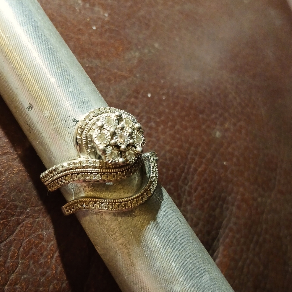 Diamond wedding set